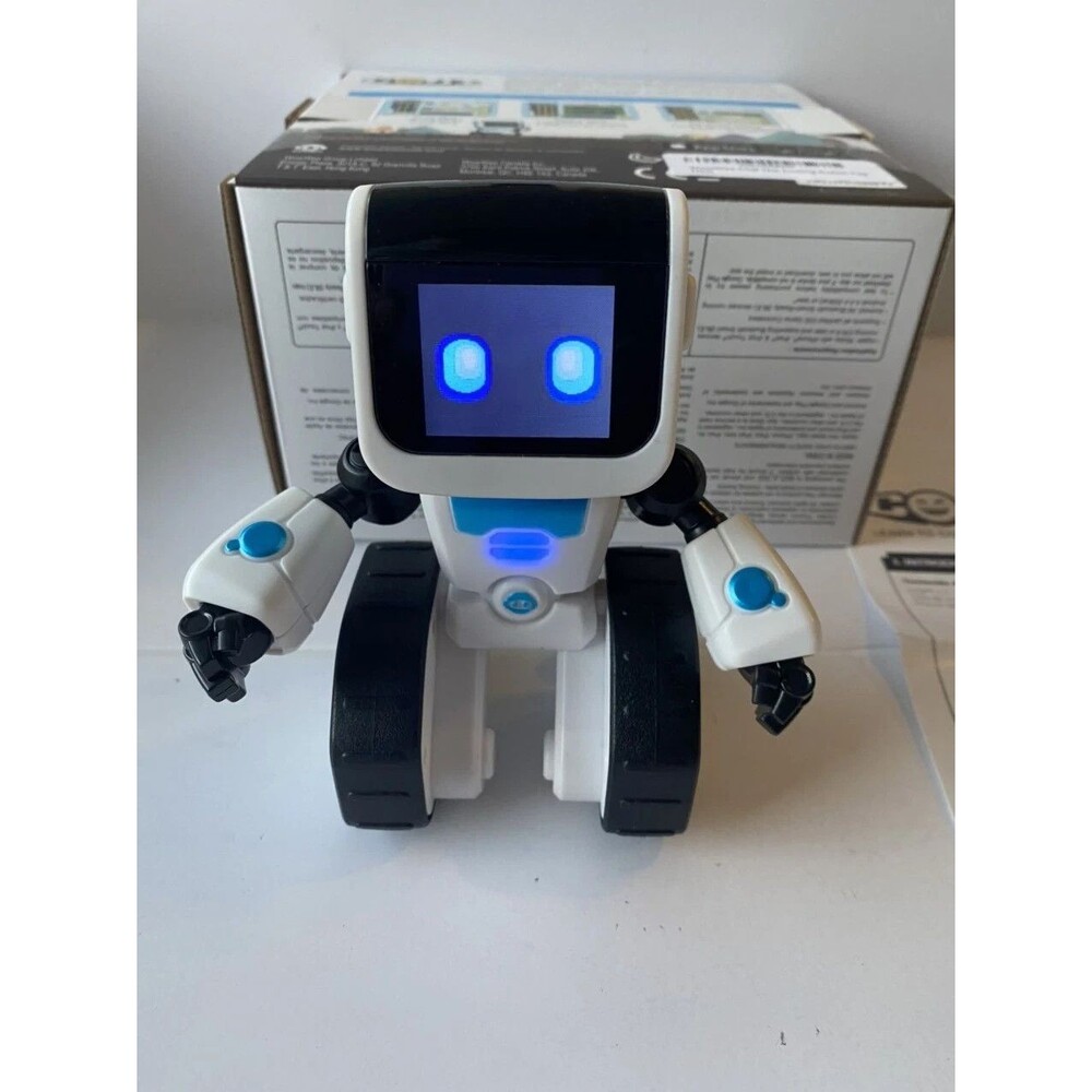 NEW WowWee COJI The Coding Smart Robot Bluetooth Learn to Code  Smile S.T.E.M